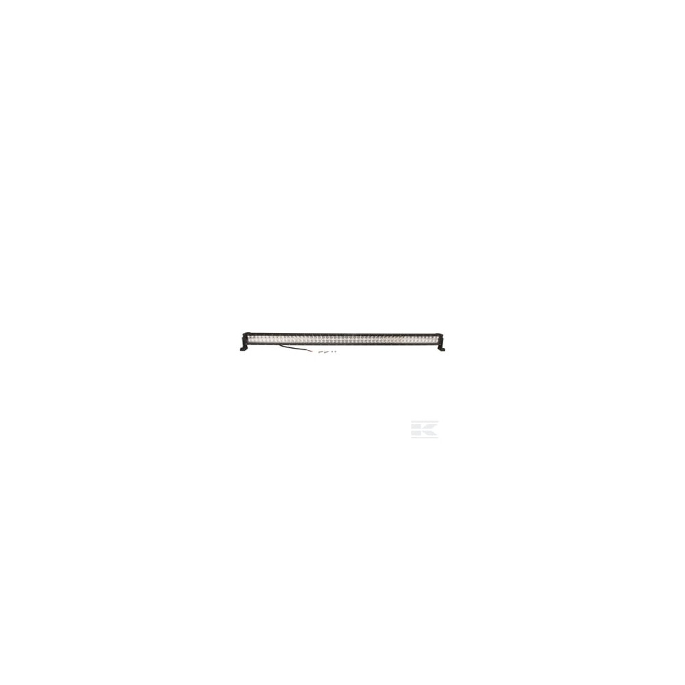 Kramp LA10304 Barre lumineuse LED, 300W, 25500lm, rectangulaire, 12/24V, blanc, 1310x57mm, manchon d'extrémité de câble, Comb