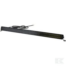 Kramp LA10815 Barre lumineuse de travail LED, 400W, 33600lm, rectangulaire, 12/24V, blanc/orange, 1076x70x67mm Combo, droite,