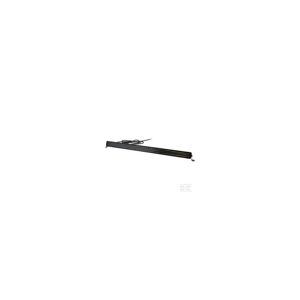 Kramp LA10815 Barre lumineuse de travail LED, 400W, 33600lm, rectangulaire, 12/24V, blanc/orange, 1076x70x67mm Combo, droite,