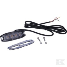 Kramp LA20074 Clignotant, orange, 4 LED