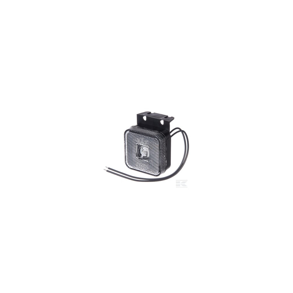 Kramp LA30138 Feu de gabarit LED, carré, 12-24V, 65x65x28mm, Kramp