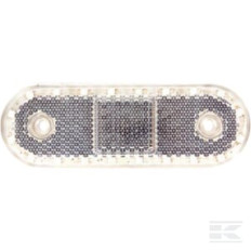 Kramp LA30113 Feu de gabarit LED, rectangulaire, 12-24V, 114x40x25mm, Kramp