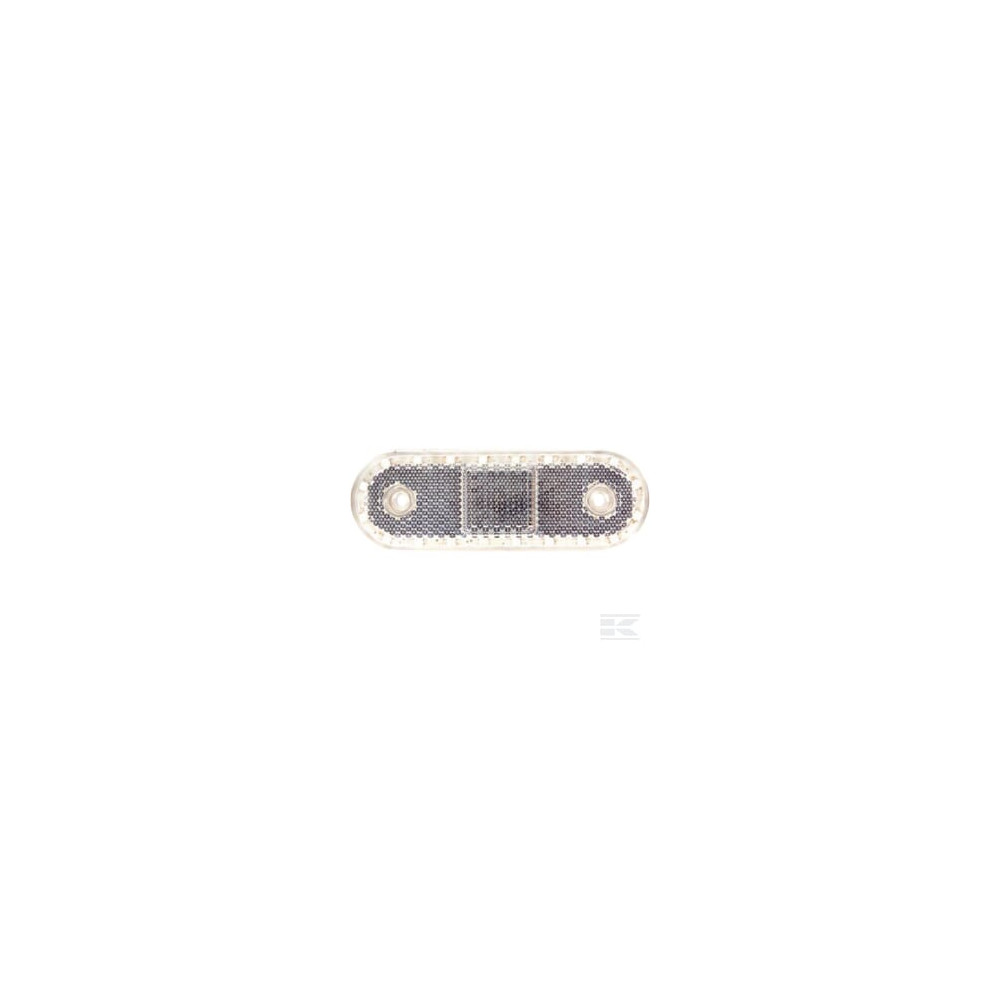 Kramp LA30113 Feu de gabarit LED, rectangulaire, 12-24V, 114x40x25mm, Kramp