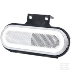 Kramp LA30154F Feu de position LED, rectangulaire, 12-24 V, 124x49x20 mm, Kramp