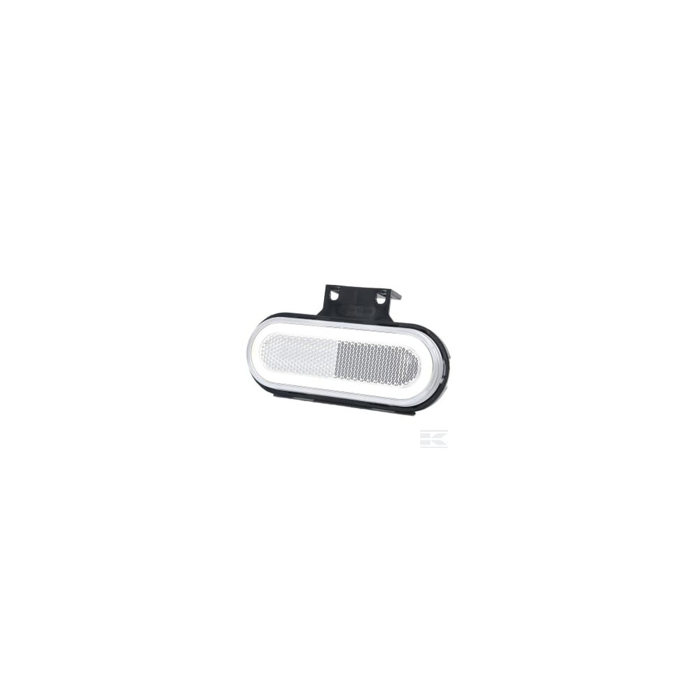 Kramp LA30154F Feu de position LED, rectangulaire, 12-24 V, 124x49x20 mm, Kramp