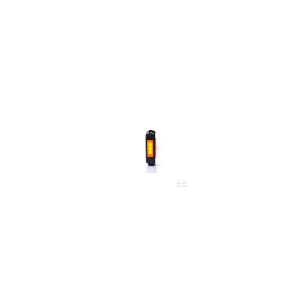 Kramp LA30090 Feu de position avant/arrière/latéral LED, rectangulaire, 12-24V, 90x28x35,5 mm