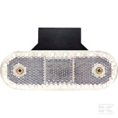 Kramp LA30112 Feu de gabarit LED, rectangulaire, 12-24V, 114x40x25mm, Kramp