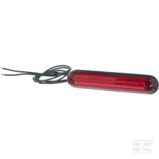 Kramp LA103162 Feu de gabarit LED, tube lumineux, type SLIM (rouge)