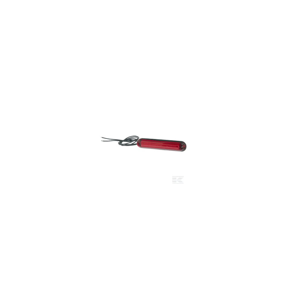 Kramp LA103162 Feu de gabarit LED, tube lumineux, type SLIM (rouge)