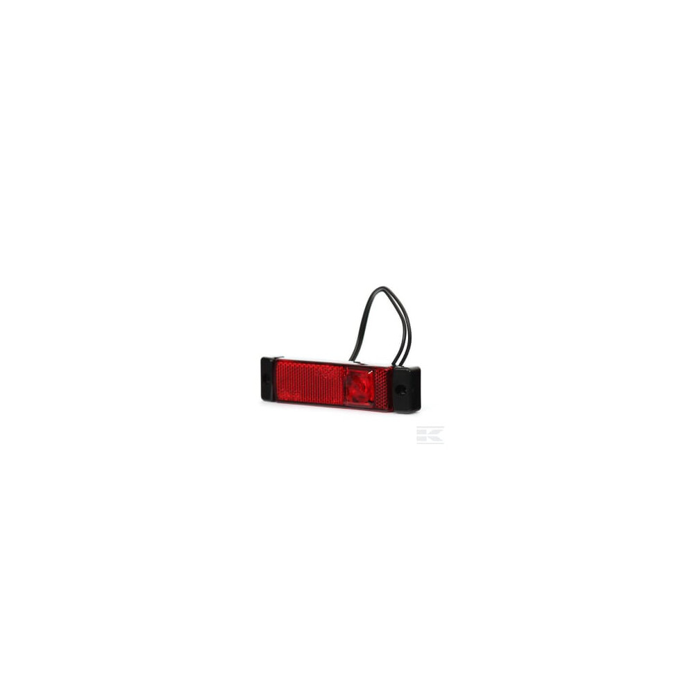 Kramp LA30144 Feu de gabarit LED, rectangulaire, 12-24V, 130x32x20mm, Kramp
