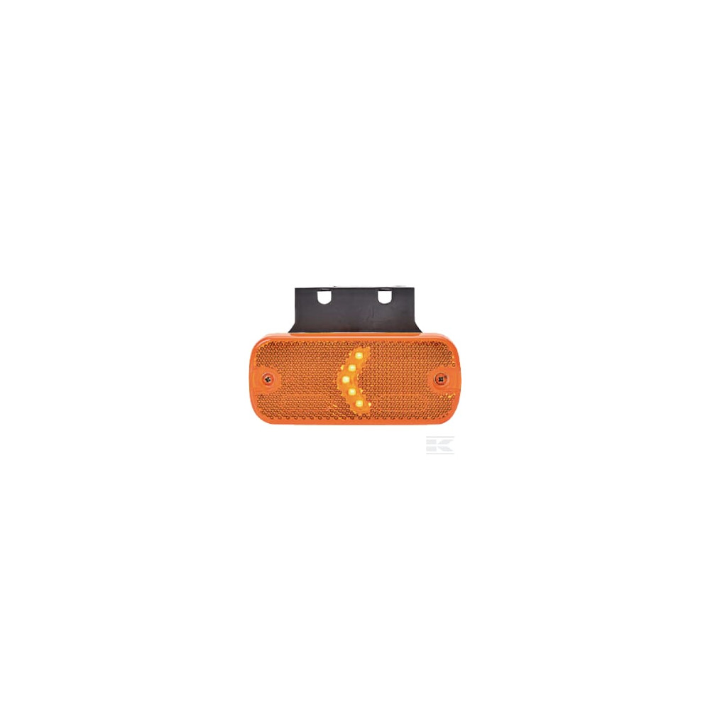 Kramp LA30110 Feu de gabarit LED, rectangulaire, 12-24V, 105.4x45x11.8mm, Kramp