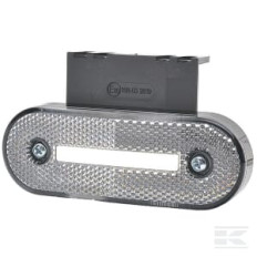 Kramp LA30155F Feu de position LED, rectangulaire, 12-24 V, 115,3x41,3x20 mm, Kramp
