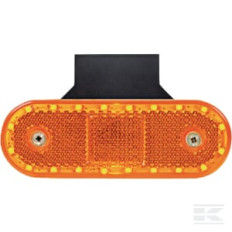 Kramp LA30118 Feu de gabarit LED, rectangulaire, 12-24V, 114x40x25mm, Kramp