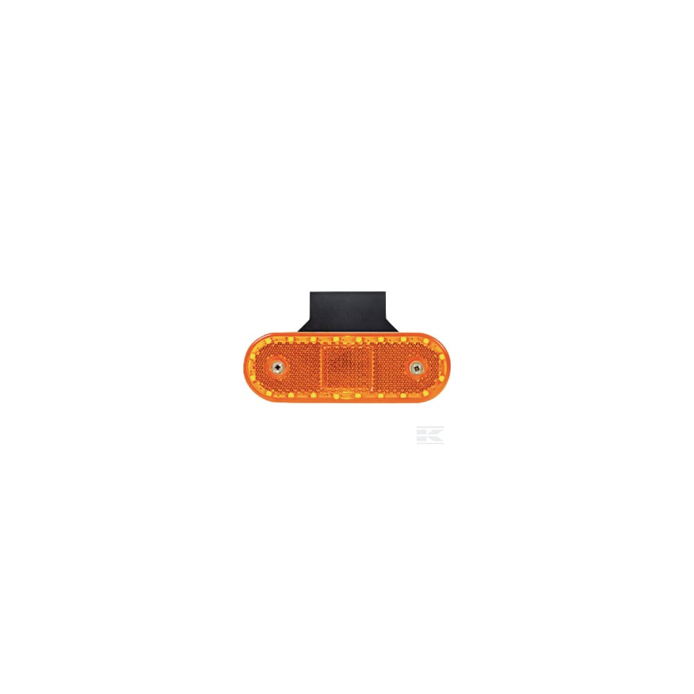 Kramp LA30118 Feu de gabarit LED, rectangulaire, 12-24V, 114x40x25mm, Kramp