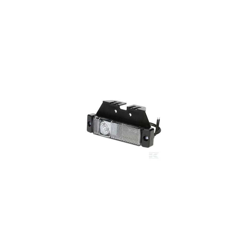 Kramp LA30143 Feu de gabarit LED, rectangulaire, 12-24V, 130x57x43mm, Kramp
