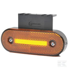 Kramp LA30155IND Feu de position LED, avec indicateur de direction, rectangulaire, 12-24 V, 115,3x41,3x20 mm, Kramp