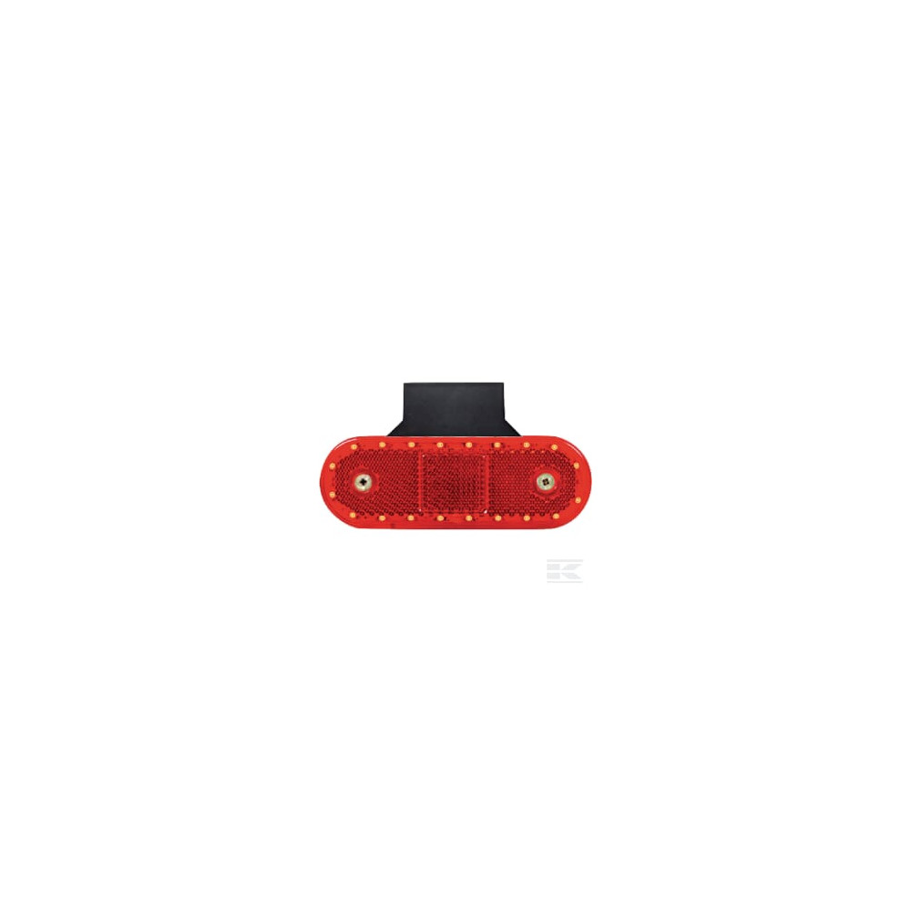 Kramp LA30115 Feu de gabarit LED, rectangulaire, 12-24V, 114x40x25mm, Kramp