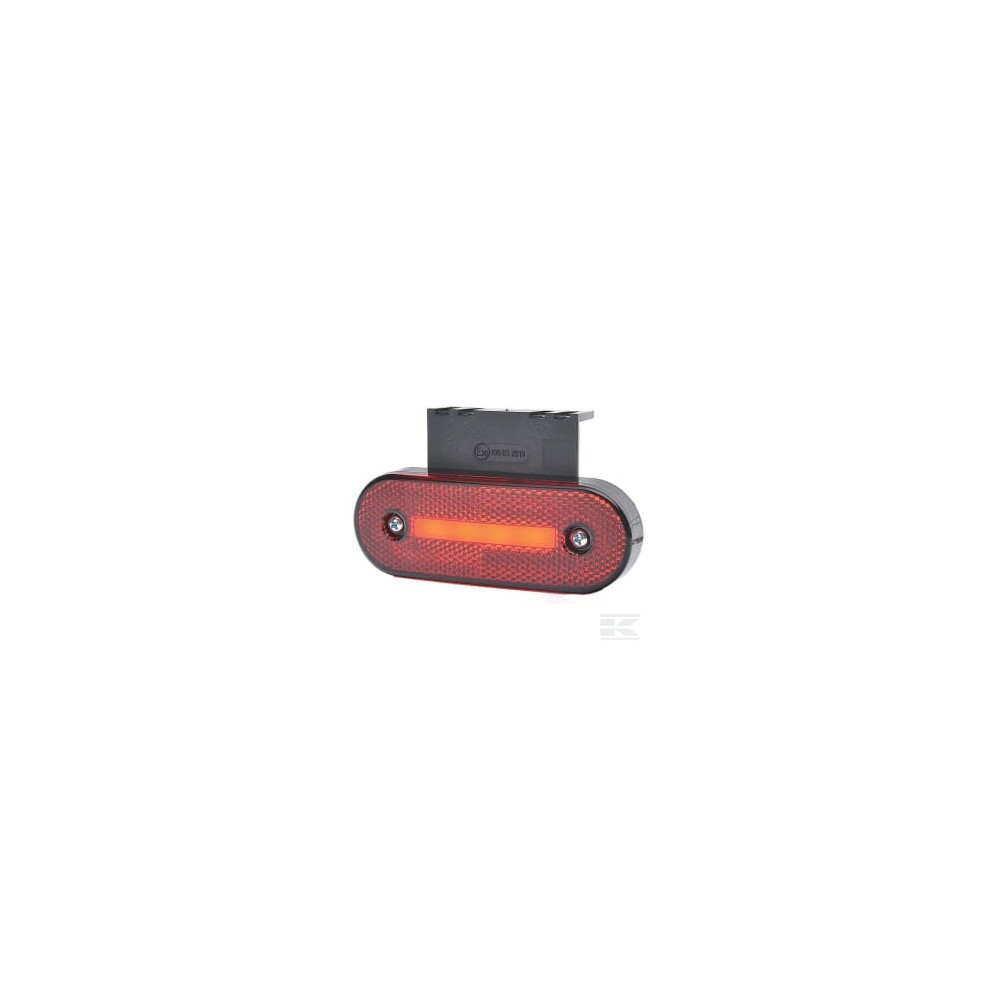 Kramp LA30155R Feu de position LED, rectangulaire, 12-24 V, 115,3x41,3x20 mm, Kramp