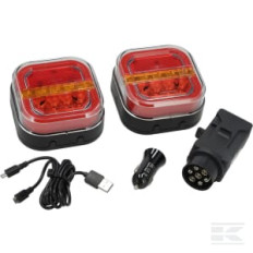 Kramp LA60040R Feux LED arrières sans fil