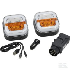 Kramp LA60040FR Kit de phares LED avant sans fil