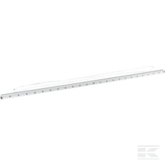 Kramp LA50007 Éclairage intérieur LED, 15W, 1320lm, rectangulaire, 12V, 1000x24mm, Kramp