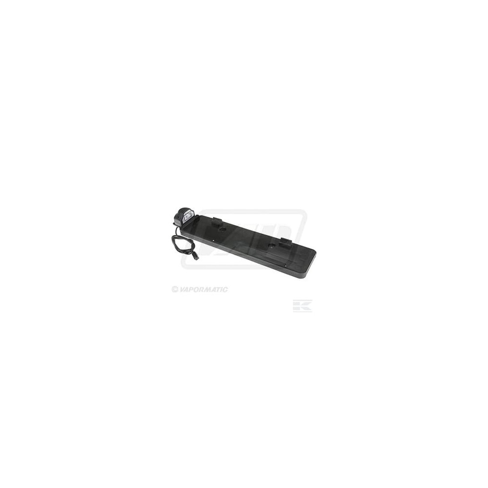 Vapormatic VLC2398 Support de plaque d'immatriculation LED, pour plaque 520x110mm, 12-24V, rectangulaire, système click conne