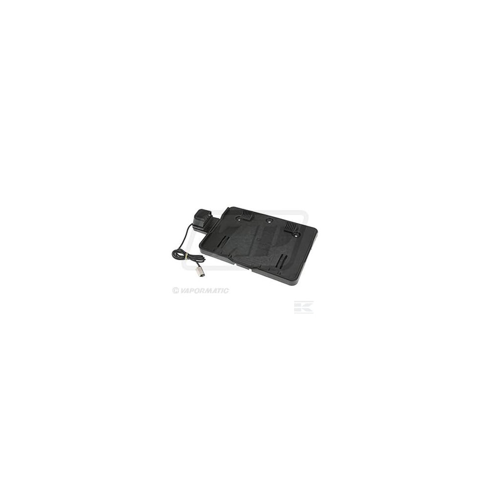 Vapormatic VLC2399 Support de plaque d'immatriculation LED, 12-24V, carré, système Click Connect (Jaeger )