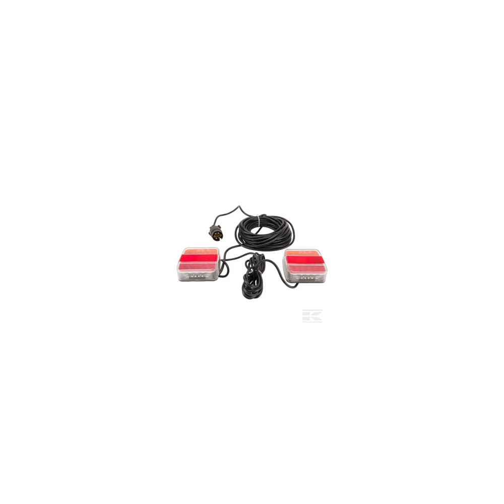 gopart LA65014 Kit signalisation LED feux arrière câble 12 m magnétique