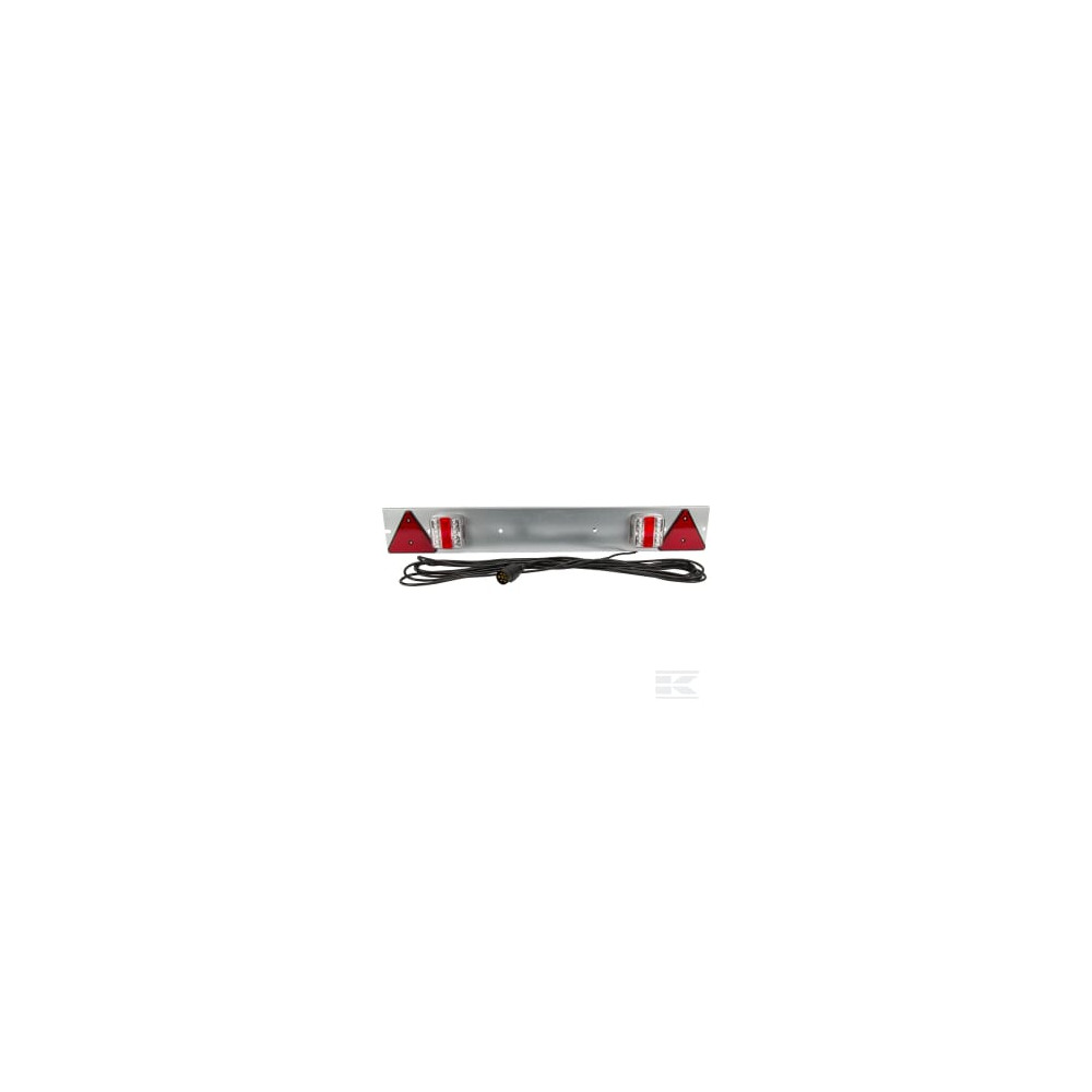 Kramp LA65021KR Panneau lumineux LED 12V 1m, câble 12m, prise 7 broches