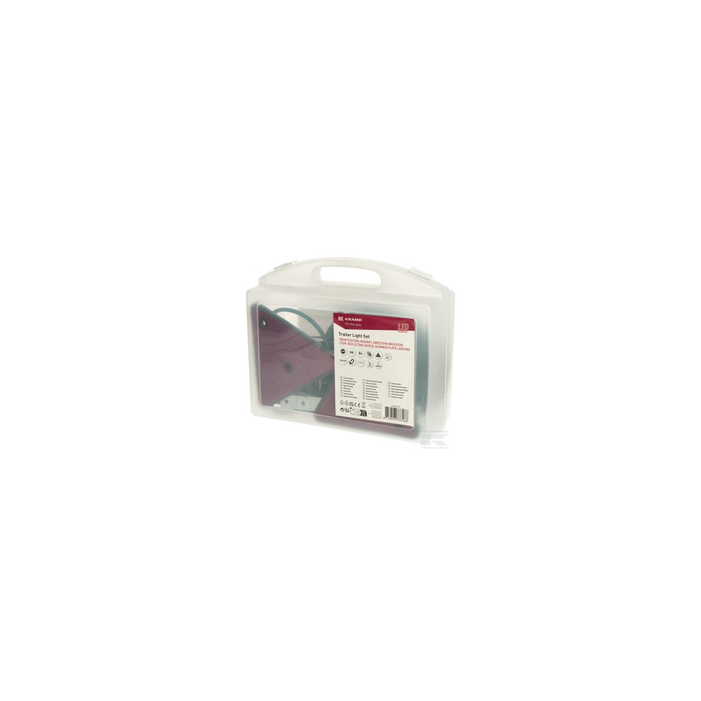 Kramp LA65002KR Kit d'éclairage LED 12V câble magnétique 7,5m