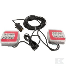 gopart LA65007 Kit signalisation LED feux arrière câble 7,5 m magnétique