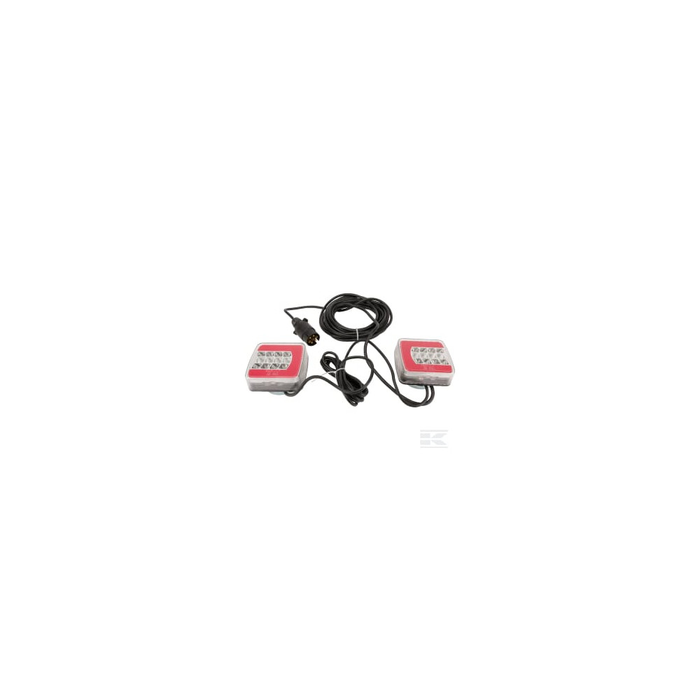 gopart LA65007 Kit signalisation LED feux arrière câble 7,5 m magnétique