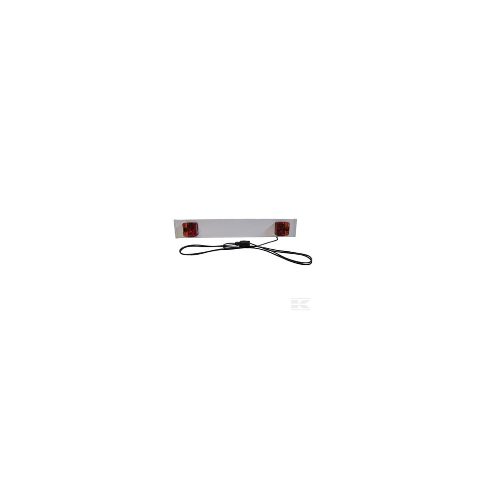 Kramp LA90480KR Panneau lumineux 12 V 3 pieds, câble 4 m, prise 7 broches