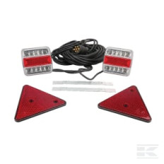 gopart LA65003 Kit signalisation LED feux arrière câble 12 m magnétique