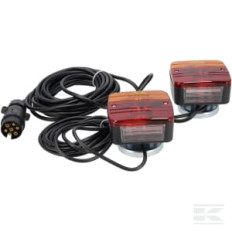 Kramp LA65045KR Jeu d’éclairage montable 7,5 m/ câble de 4 m