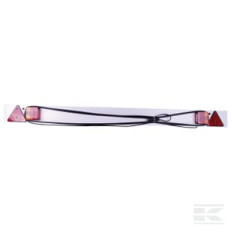 Kramp LA91288KR Panneau lumineux 12 V 1,8 m, câble 12 m, prise 7 broches