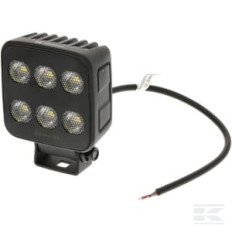 Kramp LA10830 Lampe de travail LED, 60W, 6600lm, carrée