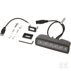 Kramp LA10609 Lampe de travail indirecte LED, 30W, 2880lm, rectangulaire