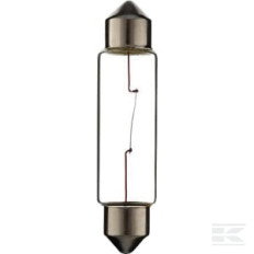 Kramp B1215 Ampoule 12V 18W SV8,5 (boîte de 10 pièces)