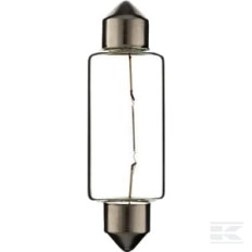 Kramp B1237 Ampoule 12V 15W SV8,5 (boîte de 10 pièces)