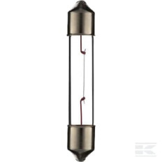 Kramp B1253 Ampoule 12V 3W SV6 (boîte de 10 pièces)