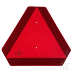 Kramp 50902KR Panneau d'avertissement triangulaire en aluminium