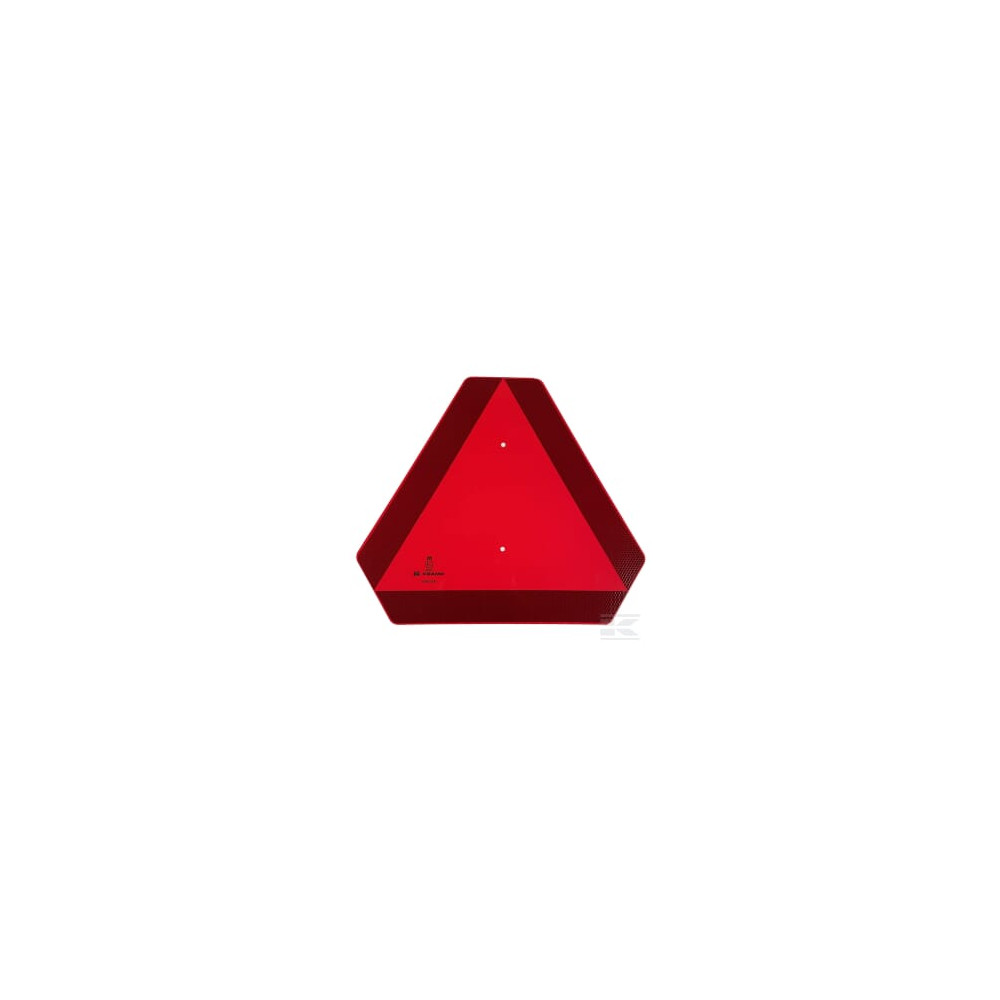 Kramp 50902KR Panneau d'avertissement triangulaire en aluminium