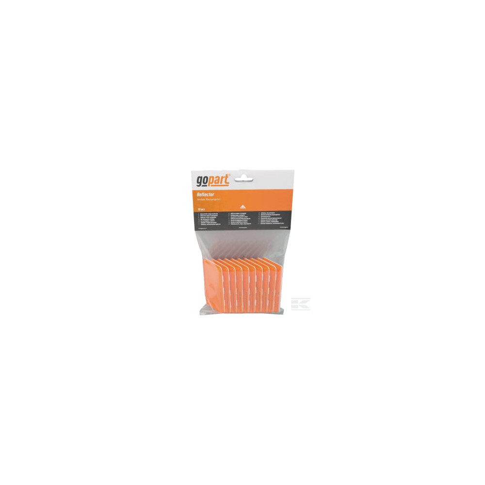 gopart LA75005 Catadioptre rectangle orange