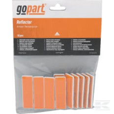 gopart LA75008 Catadioptre rectangle orange