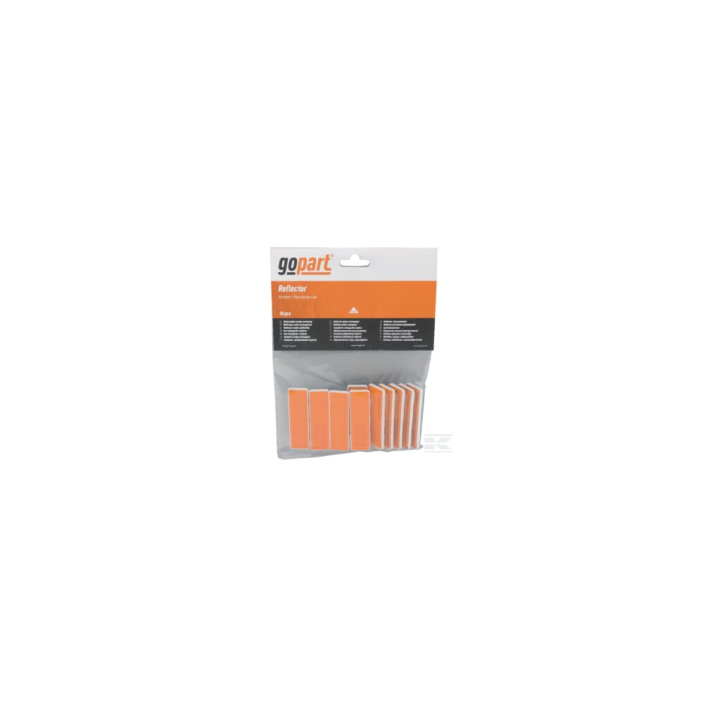 gopart LA75008 Catadioptre rectangle orange