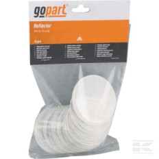 gopart LA75022 Catadioptre rond blanc Ø75mm