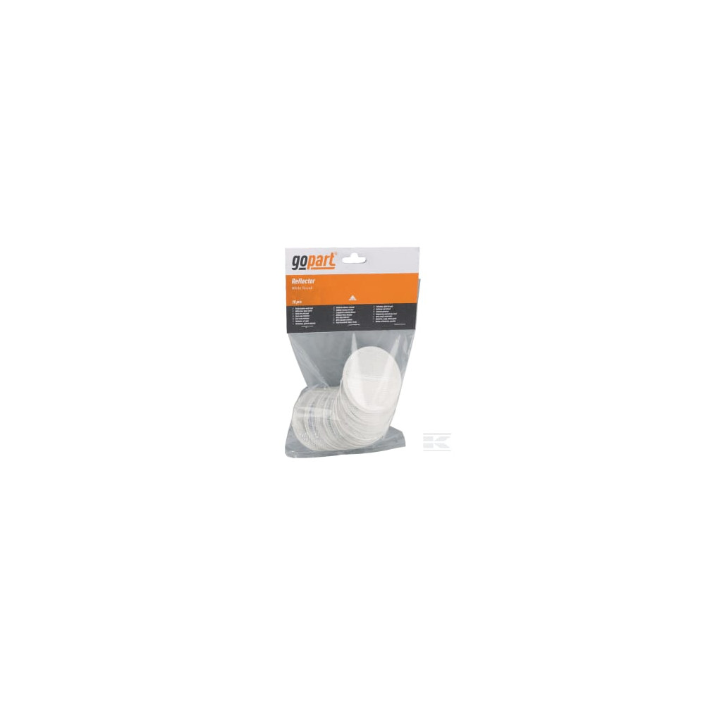gopart LA75022 Catadioptre rond blanc Ø75mm