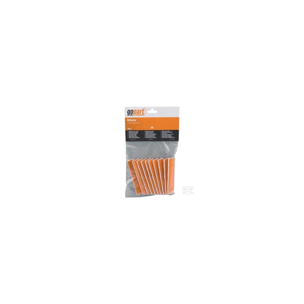 gopart LA75014 Catadioptre rectangle orange
