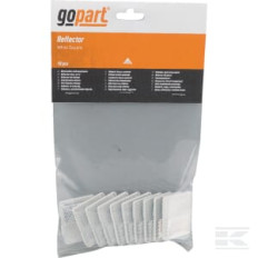 gopart LA75010 Catadioptre carré blanc 39mm